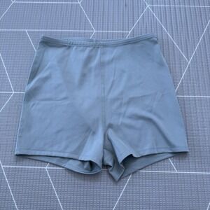 Reformation Ecomove Athletic Shorts Size XS Grey/Green Pull On